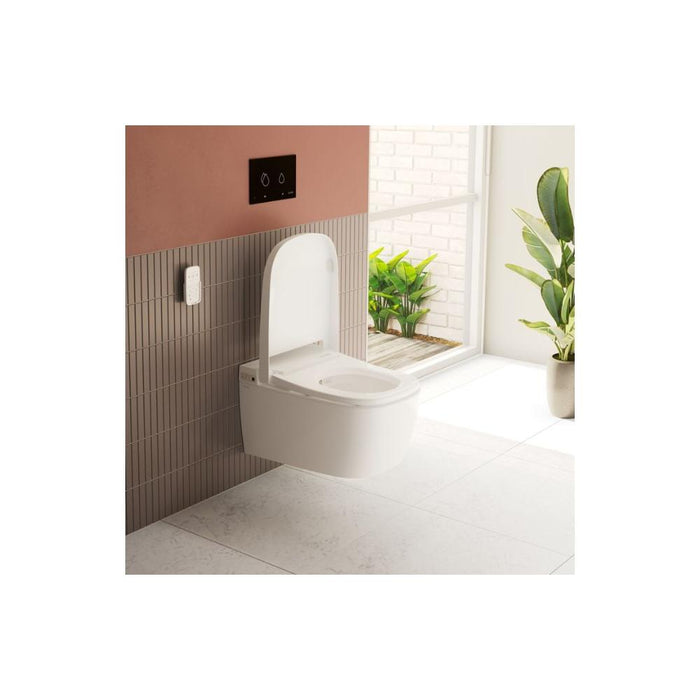 VitrA V-Care Essential Rimless Shower Toilet - White - Unbeatable Bathrooms