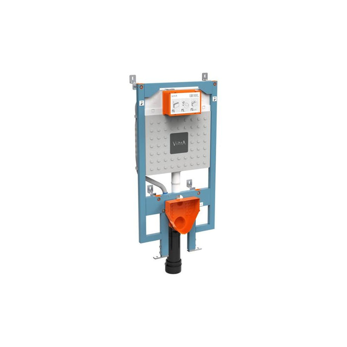 VitrA V-Fix Prime WH WC Frame & 8cm 2.5/4L Cistern (Floor/Wall Fix & Electric Connection) - Unbeatable Bathrooms