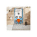 VitrA V-Fix Prime WH WC Frame & 8cm 3/6L Cistern (Floor/Wall Fix & Electric Connection) - Unbeatable Bathrooms