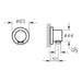 VitrA Wall Mounted Hand Shower Outlet - Unbeatable Bathrooms