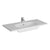 VitrA Zentrum Vanity Basin w/Overflow - White - Unbeatable Bathrooms