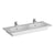 VitrA Zentrum Vanity Basin w/Overflow - White - Unbeatable Bathrooms