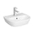 VitrA Zentrum 1TH Basin w/Overflow - White - Unbeatable Bathrooms