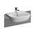 VitrA Zentrum 495x425mm 1TH Semi Recessed Basin - White - Unbeatable Bathrooms