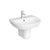 VitrA Zentrum 1TH Basin w/Overflow - White - Unbeatable Bathrooms