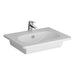 VitrA Zentrum Vanity Basin w/Overflow - White - Unbeatable Bathrooms