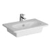 VitrA Zentrum Vanity Basin w/Overflow - White - Unbeatable Bathrooms
