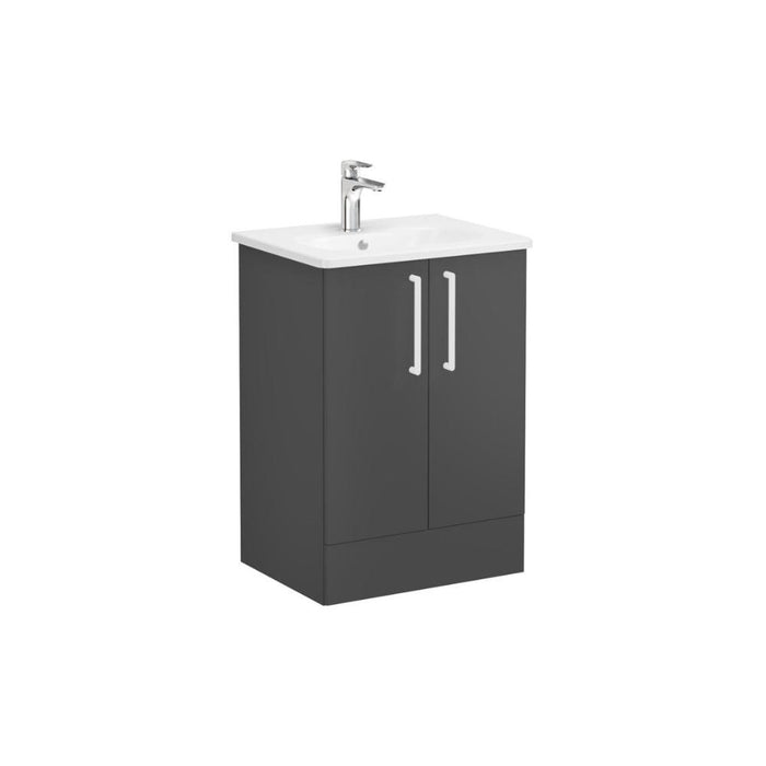 VitrA Zentrum 60cm 2 Drawer F/S Washbasin Unit - Unbeatable Bathrooms