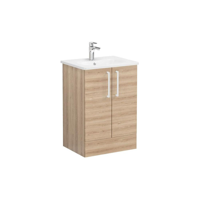 VitrA Zentrum 60cm 2 Drawer F/S Washbasin Unit - Unbeatable Bathrooms