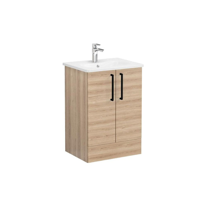 VitrA Zentrum 60cm 2 Drawer F/S Washbasin Unit - Unbeatable Bathrooms