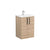 VitrA Zentrum 60cm 2 Drawer F/S Washbasin Unit - Unbeatable Bathrooms