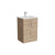 VitrA Zentrum 60cm 2 Drawer F/S Washbasin Unit - Unbeatable Bathrooms