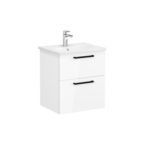 VitrA Zentrum 2 Drawer W/H Washbasin Unit - Unbeatable Bathrooms
