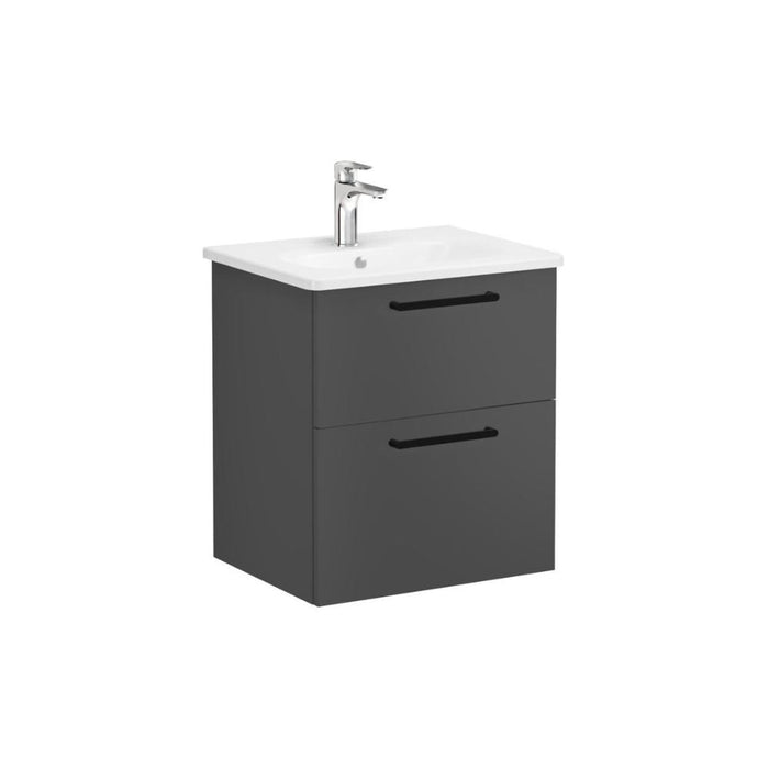 VitrA Zentrum 2 Drawer W/H Washbasin Unit - Unbeatable Bathrooms