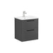 VitrA Zentrum 2 Drawer W/H Washbasin Unit - Unbeatable Bathrooms