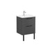 VitrA Zentrum 2 Drawer W/H Washbasin Unit - Unbeatable Bathrooms