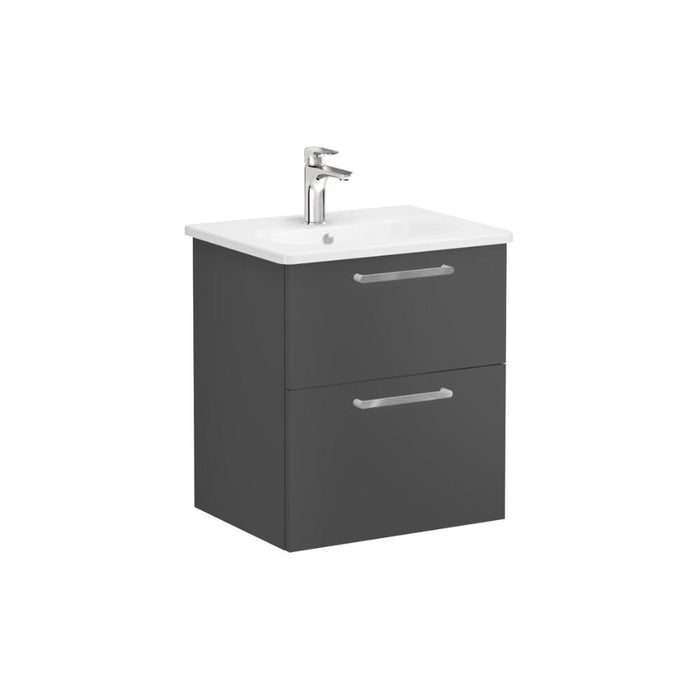 VitrA Zentrum 2 Drawer W/H Washbasin Unit - Unbeatable Bathrooms