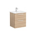 VitrA Zentrum 2 Drawer W/H Washbasin Unit - Unbeatable Bathrooms
