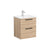 VitrA Zentrum 2 Drawer W/H Washbasin Unit - Unbeatable Bathrooms