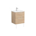 VitrA Zentrum 2 Drawer W/H Washbasin Unit - Unbeatable Bathrooms
