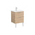 VitrA Zentrum 2 Drawer W/H Washbasin Unit - Unbeatable Bathrooms