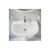 VitrA Zentrum 1TH Basin w/Overflow - White - Unbeatable Bathrooms
