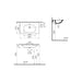 VitrA Zentrum Vanity Basin w/Overflow - White - Unbeatable Bathrooms