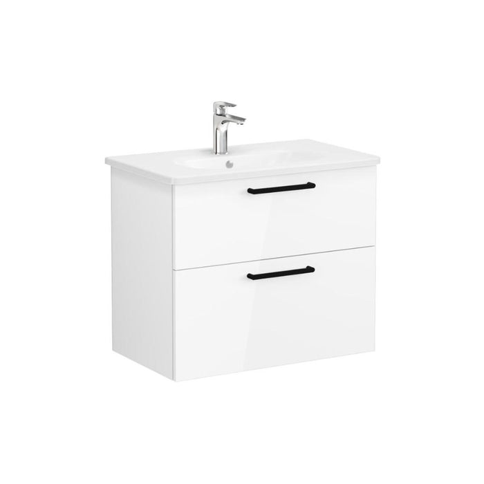 VitrA Zentrum 2 Drawer W/H Washbasin Unit - Unbeatable Bathrooms