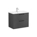 VitrA Zentrum 2 Drawer W/H Washbasin Unit - Unbeatable Bathrooms