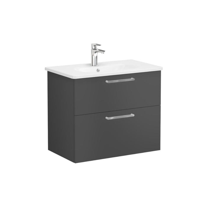 VitrA Zentrum 2 Drawer W/H Washbasin Unit - Unbeatable Bathrooms