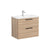 VitrA Zentrum 2 Drawer W/H Washbasin Unit - Unbeatable Bathrooms
