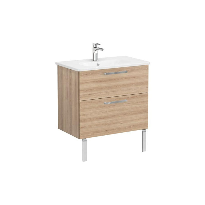 VitrA Zentrum 2 Drawer W/H Washbasin Unit - Unbeatable Bathrooms