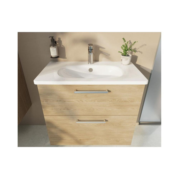 VitrA Zentrum 2 Drawer W/H Washbasin Unit - Unbeatable Bathrooms
