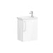 VitrA Zentrum Compact 45cm 1 Door W/H Washbasin Unit (RH Hinge) - Unbeatable Bathrooms