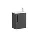 VitrA Zentrum Compact 45cm 1 Door W/H Washbasin Unit (RH Hinge) - Unbeatable Bathrooms