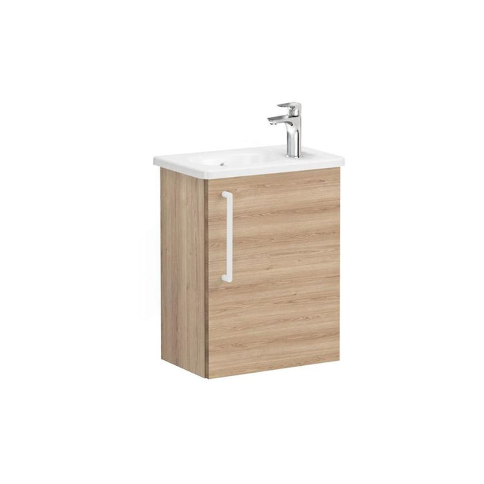 VitrA Zentrum Compact 45cm 1 Door W/H Washbasin Unit (RH Hinge) - Unbeatable Bathrooms