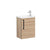 VitrA Zentrum Compact 45cm 1 Door W/H Washbasin Unit (RH Hinge) - Unbeatable Bathrooms