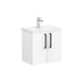 VitrA Zentrum Compact 60cm 2 Door W/H Washbasin Unit - Unbeatable Bathrooms
