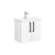 VitrA Zentrum Compact 60cm 2 Door W/H Washbasin Unit - Unbeatable Bathrooms