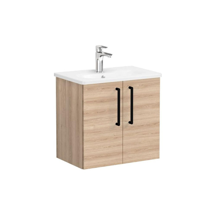 VitrA Zentrum Compact 60cm 2 Door W/H Washbasin Unit - Unbeatable Bathrooms