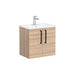 VitrA Zentrum Compact 60cm 2 Door W/H Washbasin Unit - Unbeatable Bathrooms