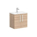 VitrA Zentrum Compact 60cm 2 Door W/H Washbasin Unit - Unbeatable Bathrooms
