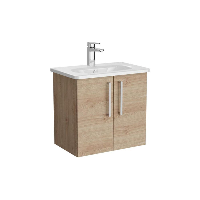 VitrA Zentrum Compact 60cm 2 Door W/H Washbasin Unit - Unbeatable Bathrooms