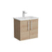 VitrA Zentrum Compact 60cm 2 Door W/H Washbasin Unit - Unbeatable Bathrooms
