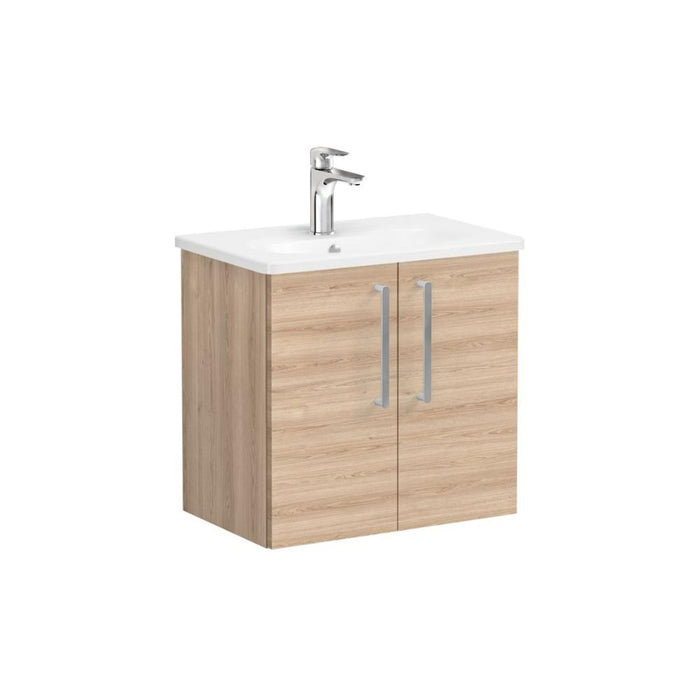 VitrA Zentrum Compact 60cm 2 Door W/H Washbasin Unit - Unbeatable Bathrooms