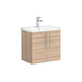 VitrA Zentrum Compact 60cm 2 Door W/H Washbasin Unit - Unbeatable Bathrooms