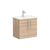 VitrA Zentrum Compact 60cm 2 Door W/H Washbasin Unit - Unbeatable Bathrooms
