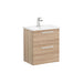VitrA Zentrum Compact 60cm 2 Drawer W/H Washbasin Unit - Unbeatable Bathrooms