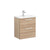 VitrA Zentrum Compact 60cm 2 Drawer W/H Washbasin Unit - Unbeatable Bathrooms