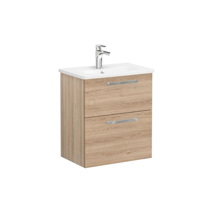 VitrA Zentrum Compact 60cm 2 Drawer W/H Washbasin Unit - Unbeatable Bathrooms